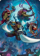 Image for Heroes in a Half Shell Art Card (41) (Teenage Mutant Ninja Turtles) - Magic: The Gathering