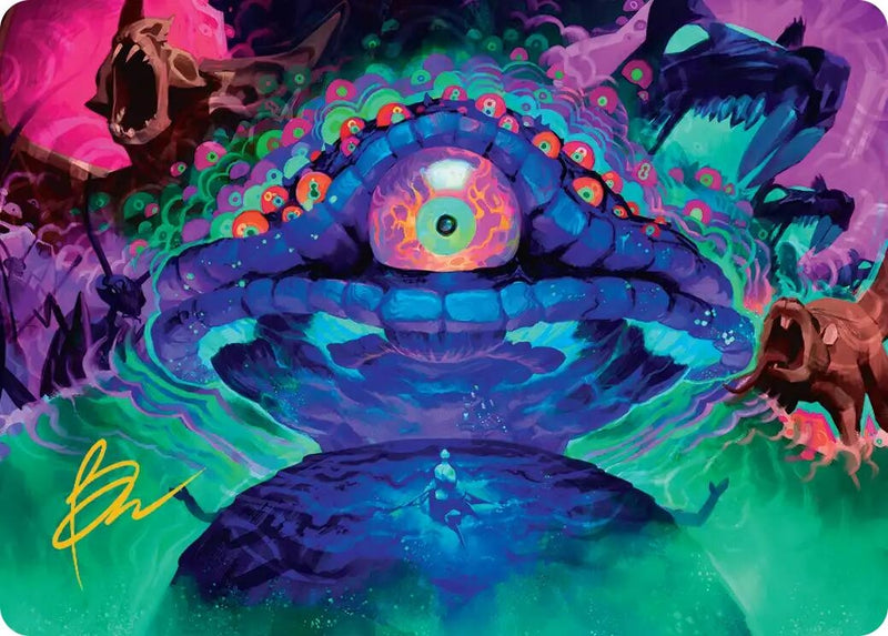 Image for Humongous Fungus Art Card (Gold-Stamped Signature) (45) (Teenage Mutant Ninja Turtles) - Magic: The Gathering
