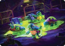 Image for The Ooze Art Card (18) (Teenage Mutant Ninja Turtles) - Magic: The Gathering