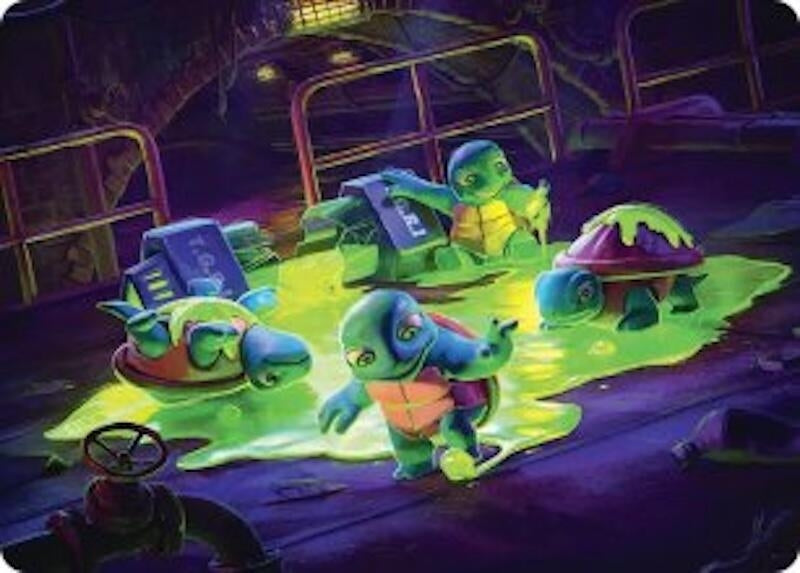 Image for The Ooze Art Card (18) (Teenage Mutant Ninja Turtles) - Magic: The Gathering