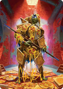 Image for Commander's Plate Art Card (Gold-Stamped Signature) (50) (Teenage Mutant Ninja Turtles) - Magic: The Gathering