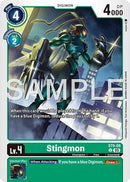 Image for Stingmon - ST9-09 (Reprint) (ST9-09 U) (Advanced Booster Digimon Generation) (AD-01) - Digimon Card Game