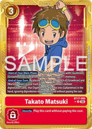 Image for Takato Matsuki - BT17-080 (Gold Border) (BT17-080 R) (Advanced Booster Digimon Generation) (AD-01) - Digimon Card Game