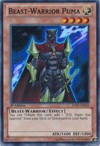 Beast Warrior Puma (HA07-EN032) [HA07]