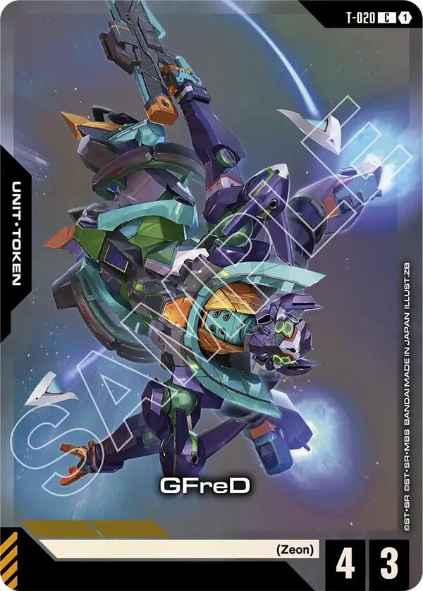 Image for GFreD (T-020) (Premium Card Collection Gundam Assemble) (T-020) (Gundam Promotional Cards) - Gundam Card Game