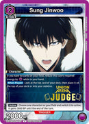 Image for Sung Jinwoo (017) (Judge) (UEPR/SLG-1-017) (Union Arena Promotion Cards) - Union Arena
