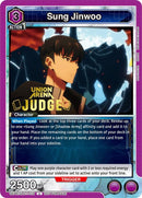 Image for Sung Jinwoo (018) (Judge) (UEPR/SLG-1-018) (Union Arena Promotion Cards) - Union Arena