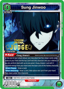 Image for Sung Jinwoo (047) (Judge) (UEPR/SLG-1-047) (Union Arena Promotion Cards) - Union Arena