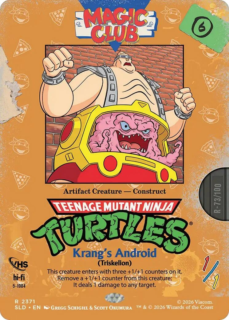 Image for Krang's Android - Triskelion (2371) (Secret Lair Drop Series) - Magic: The Gathering