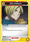 Image for Shin Asakura (015) (Judge) (UEPR/SMD-1-015) (Union Arena Promotion Cards) - Union Arena