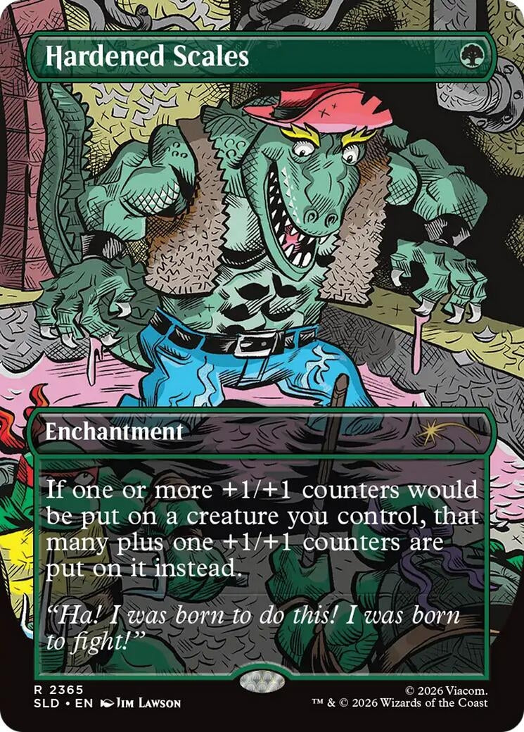Image for Hardened Scales (2365) (Secret Lair Drop Series) - Magic: The Gathering