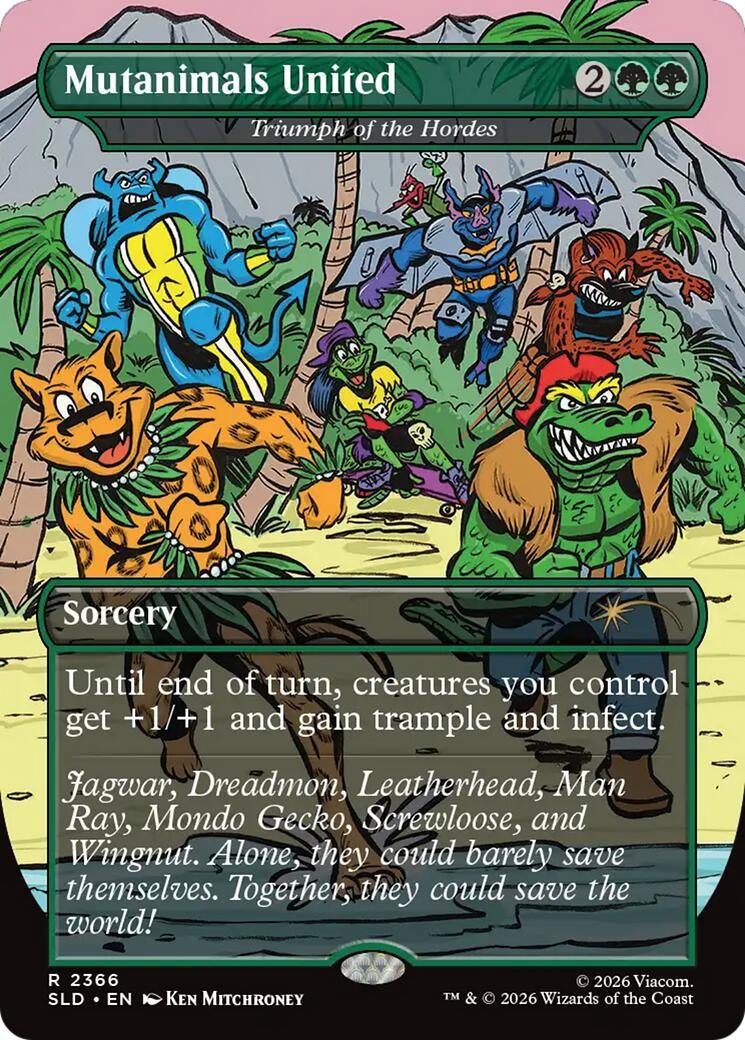 Image for Mutanimals United - Triumph of the Hordes (2366) (Secret Lair Drop Series) - Magic: The Gathering