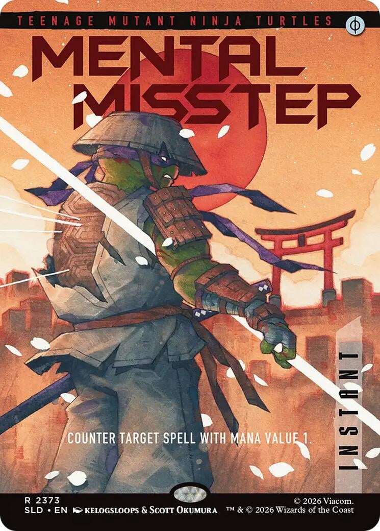 Image for Mental Misstep (2373) (2373) (Secret Lair Drop Series) - Magic: The Gathering