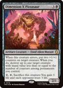 Image for Dimension X Pizzasaur (Surge Foil) (16) (Teenage Mutant Ninja Turtles) - Magic: The Gathering