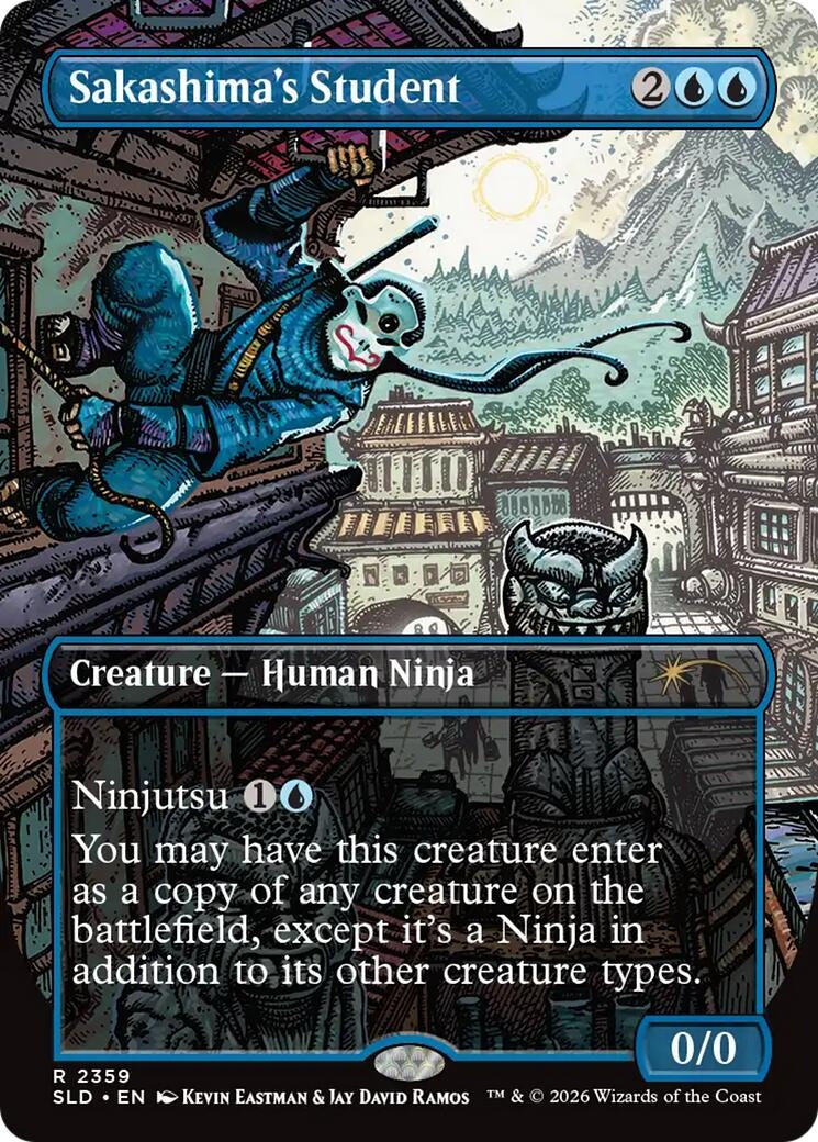 Image for Sakashima's Student (2359) (2359) (Secret Lair Drop Series) - Magic: The Gathering