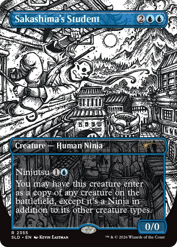 Image for Sakashima's Student (2355) (2355) (Secret Lair Drop Series) - Magic: The Gathering