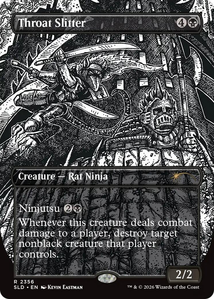 Image for Throat Slitter (2356) (2356) (Secret Lair Drop Series) - Magic: The Gathering
