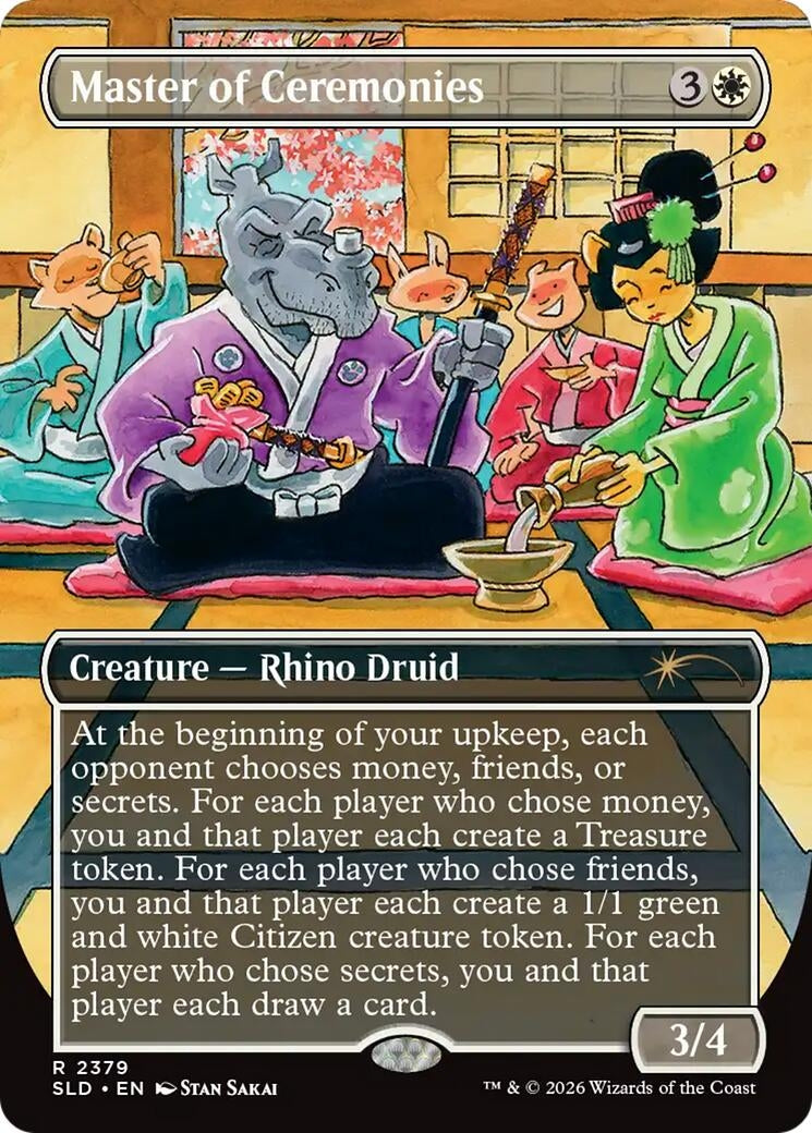 Image for Master of Ceremonies (2379) (Secret Lair Drop Series) - Magic: The Gathering