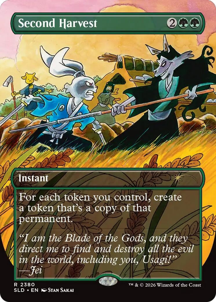 Image for Second Harvest (2380) (2380) (Secret Lair Drop Series) - Magic: The Gathering
