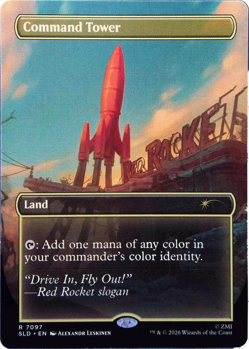 Image for Command Tower (7097) (7097) (Secret Lair Drop Series) - Magic: The Gathering