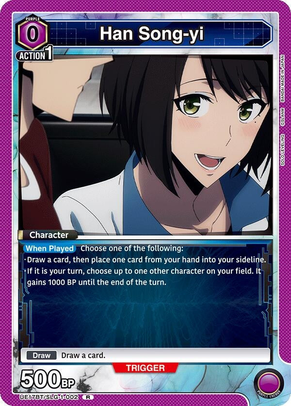 Image for Han Song-yi (002) (UE17BT/SLG-1-002) (UE17BT: SOLO LEVELING) - Union Arena