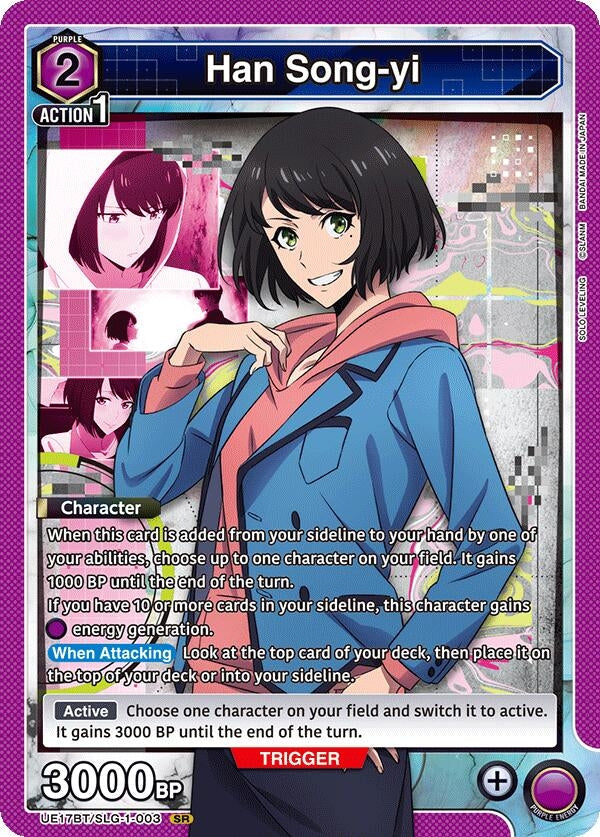 Image for Han Song-yi (003) (UE17BT/SLG-1-003) (UE17BT: SOLO LEVELING) - Union Arena