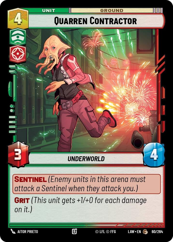 Image for Quarren Contractor (60/264) (A Lawless Time) - Star Wars: Unlimited