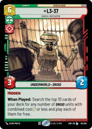 Image for L3-37 - Radical Instigator (63/264) (A Lawless Time) - Star Wars: Unlimited
