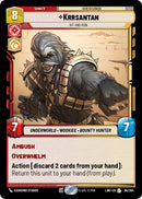 Image for Krrsantan - Hit and Run (84/264) (A Lawless Time) - Star Wars: Unlimited