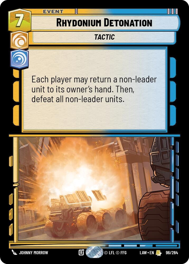 Image for Rhydonium Detonation (96/264) (A Lawless Time) - Star Wars: Unlimited