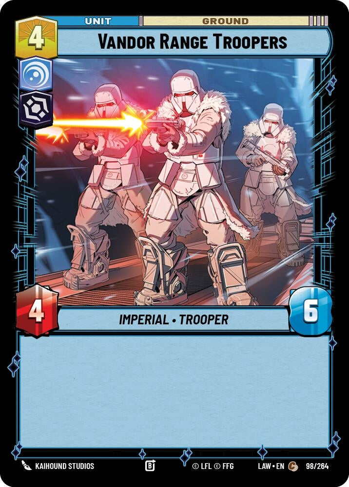 Image for Vandor Range Troopers (98/264) (A Lawless Time) - Star Wars: Unlimited