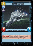 Image for IGV-55 Listener (100/264) (A Lawless Time) - Star Wars: Unlimited