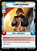Image for Lando Calrissian - Eyes Open (108/264) (A Lawless Time) - Star Wars: Unlimited