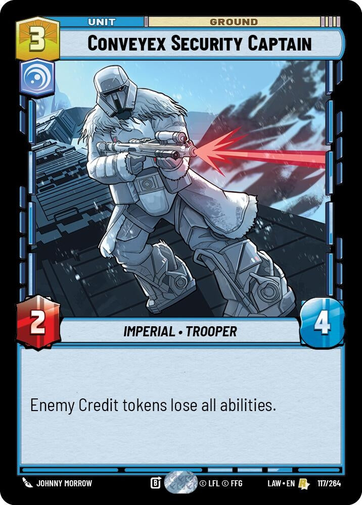 Image for Conveyex Security Captain (117/264) (A Lawless Time) - Star Wars: Unlimited