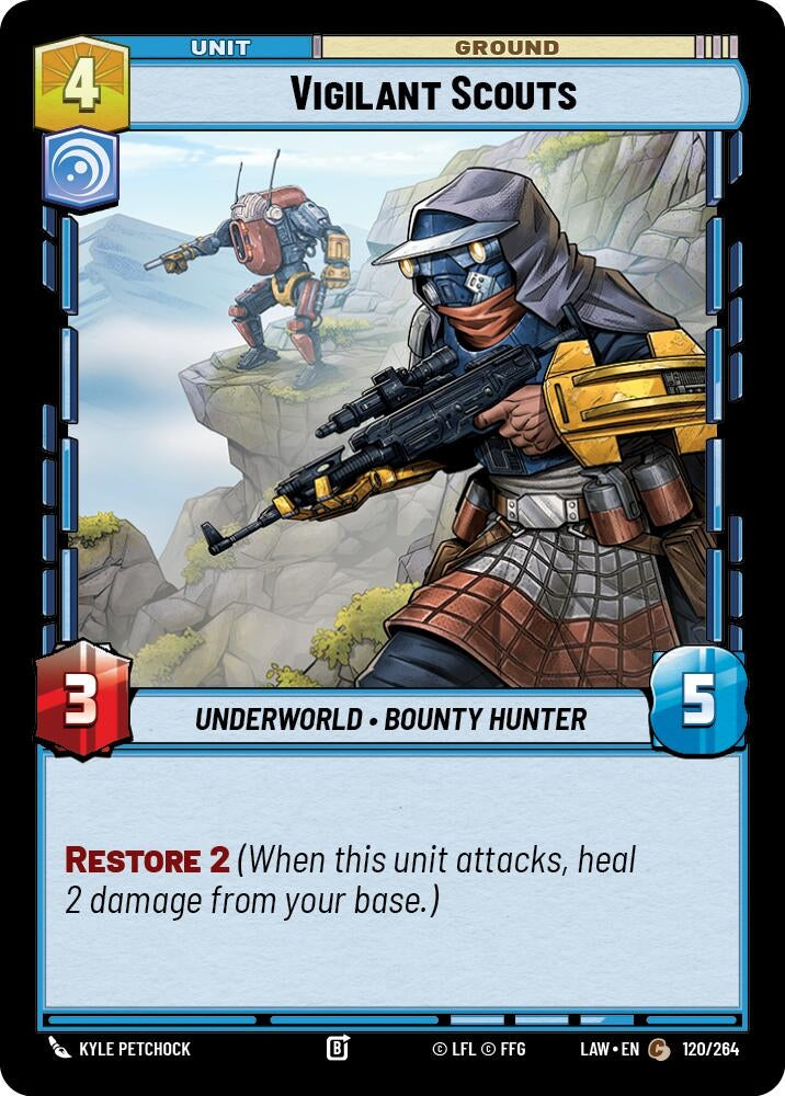 Image for Vigilant Scouts (120/264) (A Lawless Time) - Star Wars: Unlimited