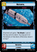 Image for Watchful (125/264) (A Lawless Time) - Star Wars: Unlimited