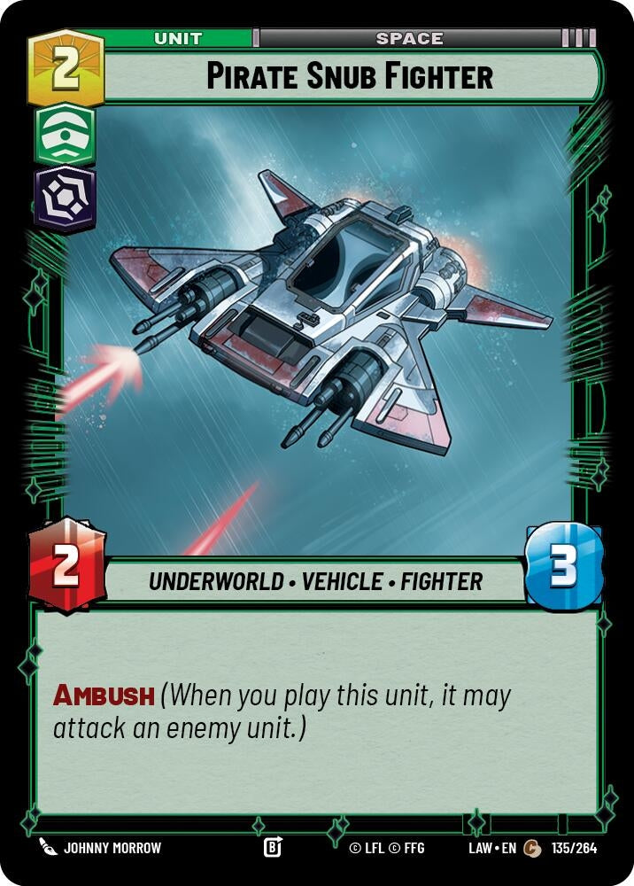 Image for Pirate Snub Fighter (135/264) (A Lawless Time) - Star Wars: Unlimited