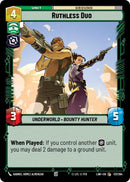 Image for Ruthless Duo (137/264) (A Lawless Time) - Star Wars: Unlimited