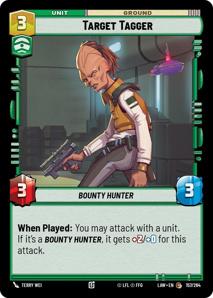 Image for Target Tagger (157/264) (A Lawless Time) - Star Wars: Unlimited