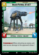 Image for Beach Patrol AT-ACT (162/264) (A Lawless Time) - Star Wars: Unlimited