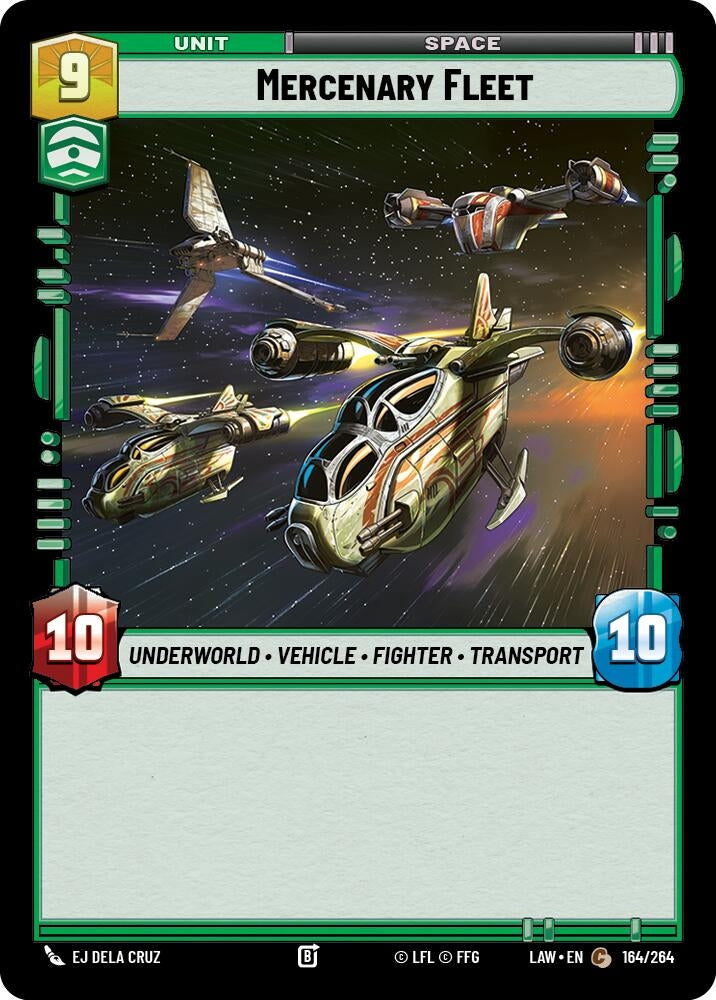 Image for Mercenary Fleet (164/264) (A Lawless Time) - Star Wars: Unlimited