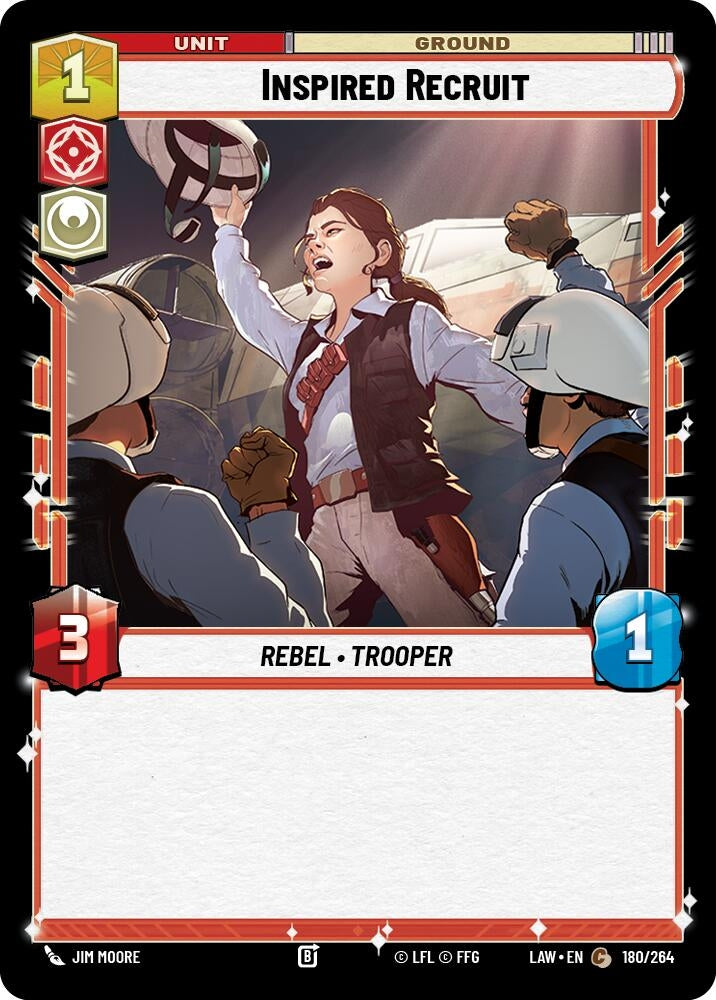 Image for Inspired Recruit (180/264) (A Lawless Time) - Star Wars: Unlimited