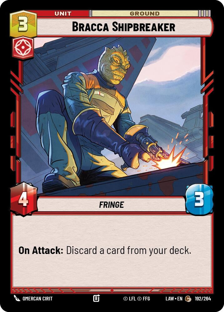 Image for Bracca Shipbreaker (192/264) (A Lawless Time) - Star Wars: Unlimited