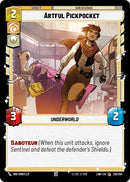 Image for Artful Pickpocket (218/264) (A Lawless Time) - Star Wars: Unlimited