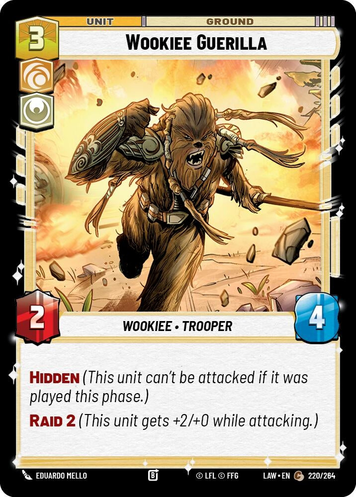 Image for Wookiee Guerilla (220/264) (A Lawless Time) - Star Wars: Unlimited