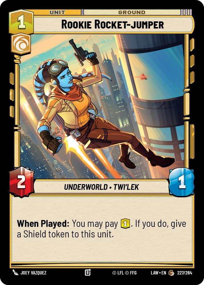 Image for Rookie Rocket-jumper (227/264) (A Lawless Time) - Star Wars: Unlimited