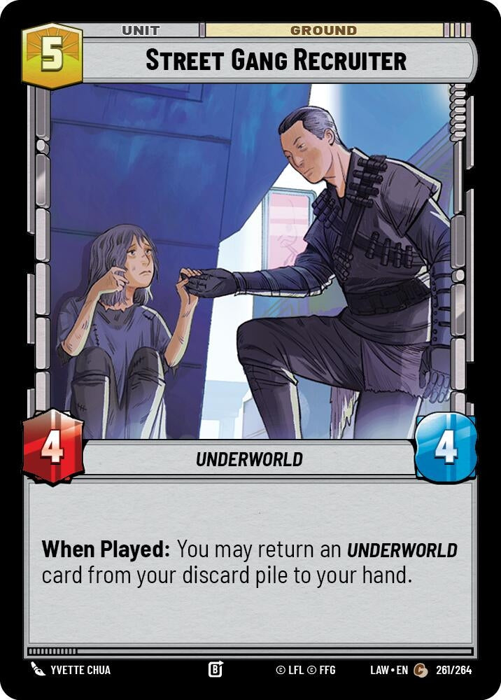Image for Street Gang Recruiter (261/264) (A Lawless Time) - Star Wars: Unlimited