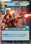 Image for Bossk - Join Our Merry Band (Hyperspace) (295) (A Lawless Time) - Star Wars: Unlimited