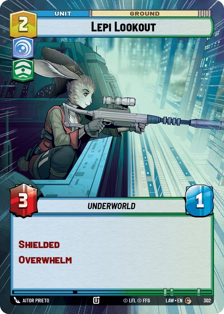 Image for Lepi Lookout (Hyperspace) (302) (A Lawless Time) - Star Wars: Unlimited