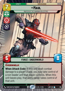 Image for Maul - Master of the Shadow Collective (Hyperspace) (318) (A Lawless Time) - Star Wars: Unlimited